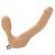 Vibrirajoči silikonski strapless strap-on Realdoe Slim