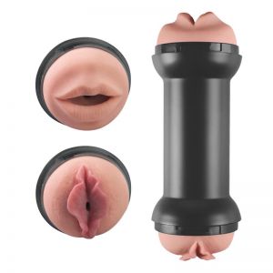 Masturbator z dvema odprtinama Training Master