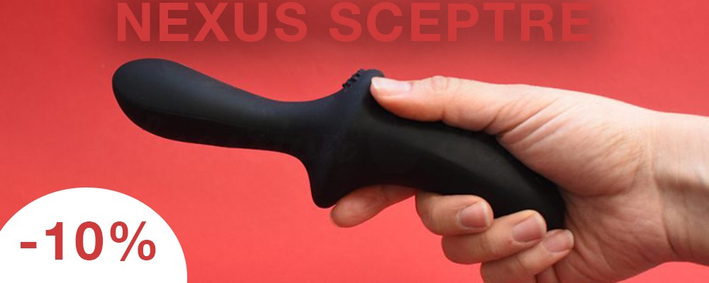 Vrtljiv masažnik prostate Sceptre